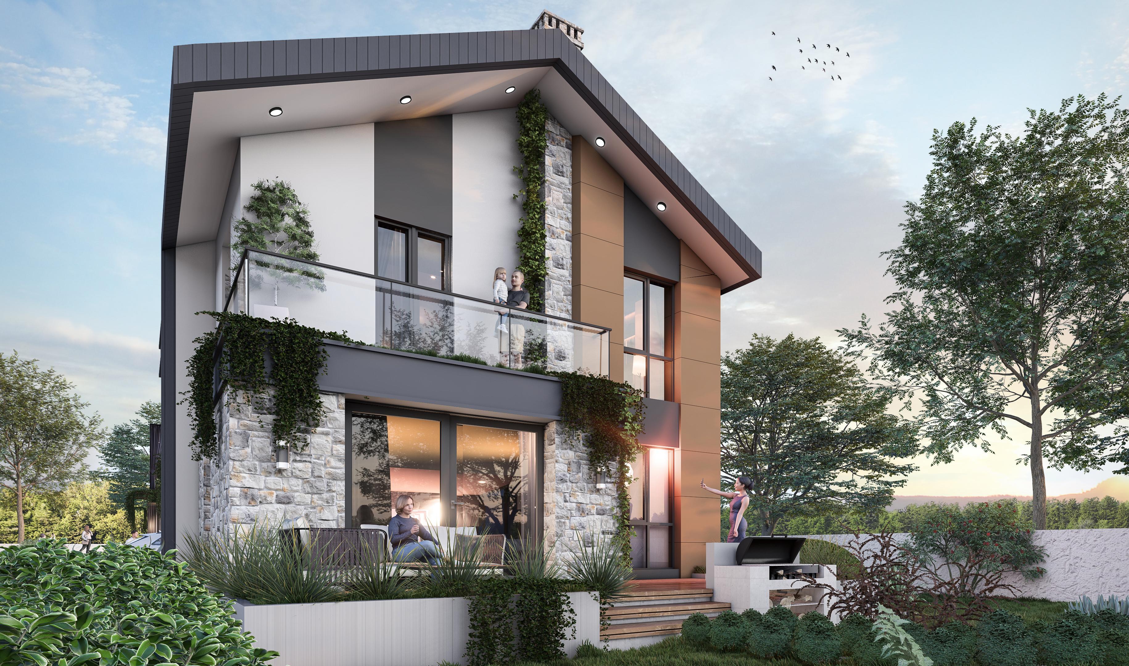 Ankara Gölbaşı Eral İnşaat Villa Sitesi